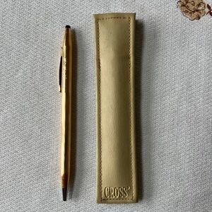 Classic Century Gold Filled Cross Pen & Sleeve